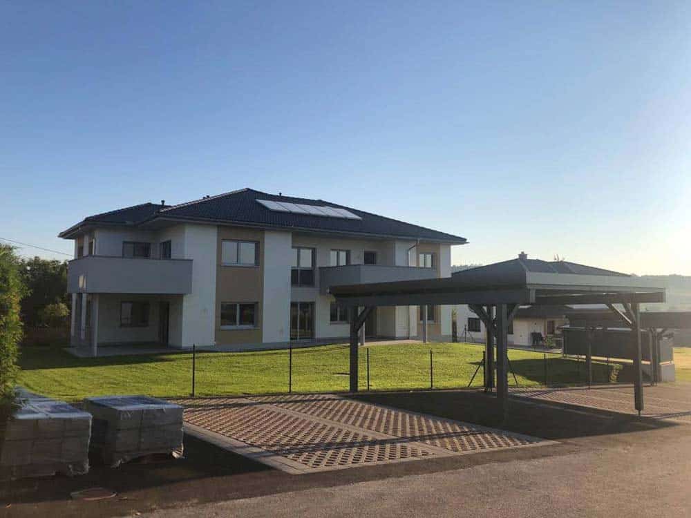Wohnhaus Aussenanlage